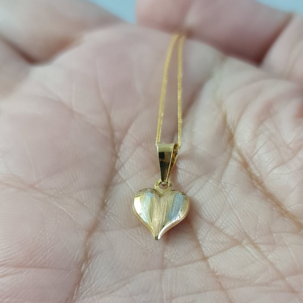 Necklace with cute heart pendant - Picture 10 of 16